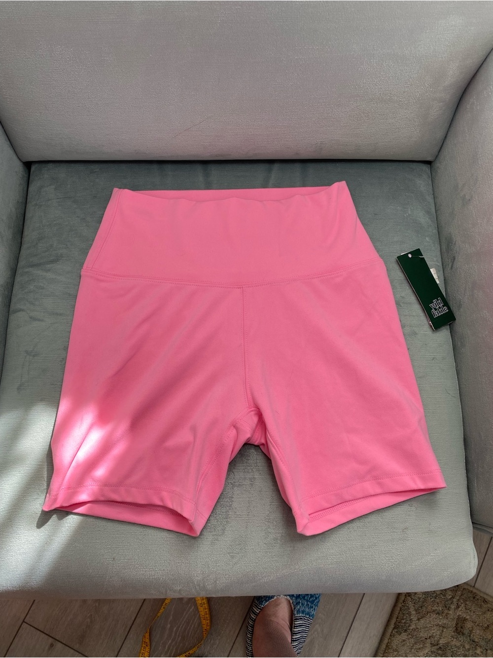 Wild Fable Pink High-Rise Bike Shorts size medium Buttery Soft